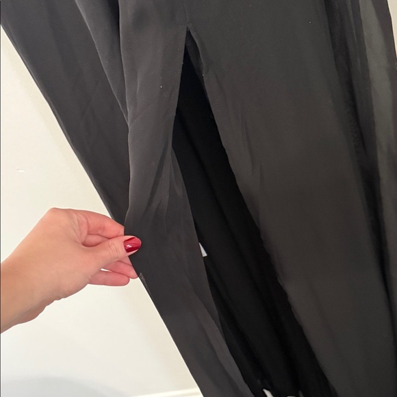 Birdy Grey Deborah Chiffon Black Bridesmaid Dress - Picture 6 of 10